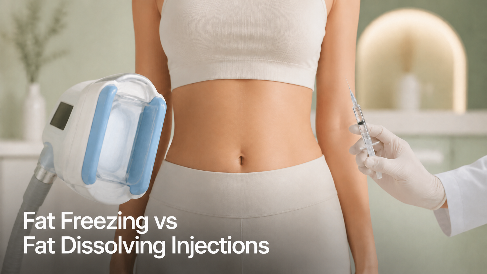 Fat freezing compared with fat dissolving injections