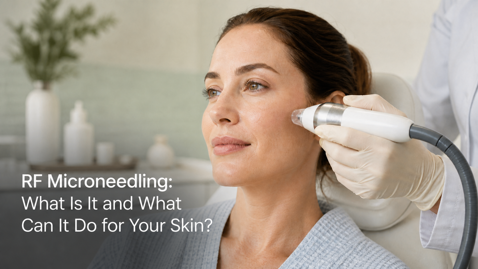 RF microneedling treatment for common skin concerns